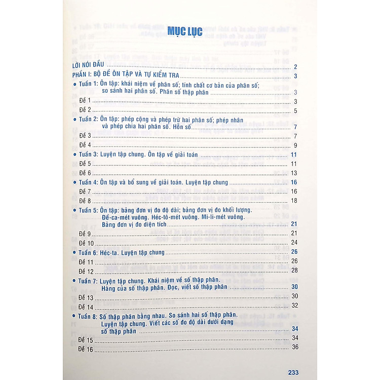 Tuyển Chọn Đề Ôn Luyện Và Tự Kiểm Tra Toán 5 - Ảnh 6
