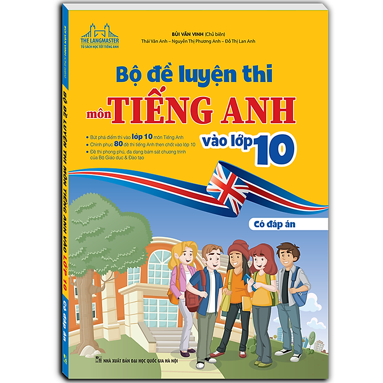 Bộ Đề Luyện Thi Môn Tiếng Anh Vào Lớp 10