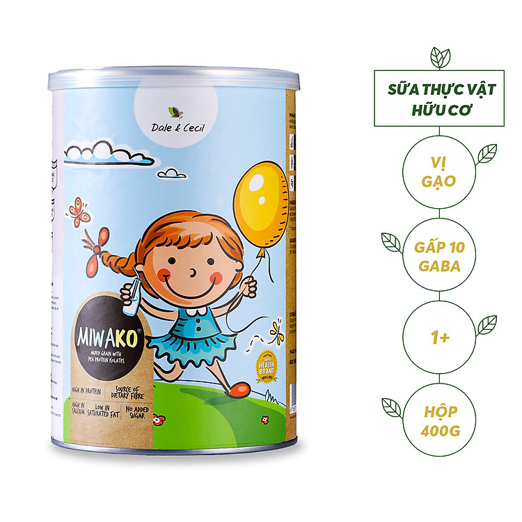 Sữa Hữu Cơ Miwako 400g Vị Gạo Chính hãng Tiết kiệm - Hình ảnh 4