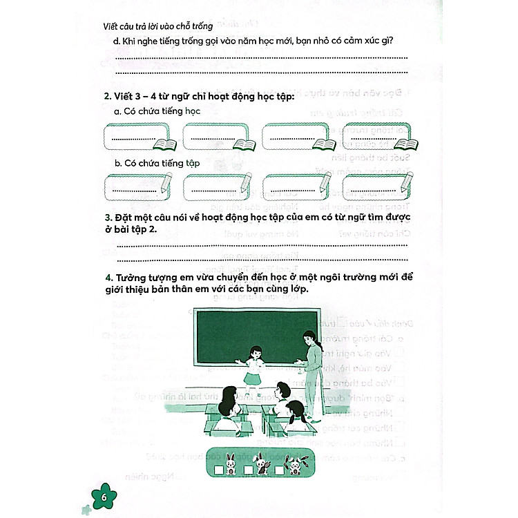 Vở Thực Hành Tiếng Việt 3 - Tập 1 (2022) - Ảnh 6