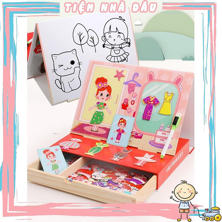 Đồ chơi ghép hình thời trang cho bé Chính hãng Ưu đãi - Hình ảnh 3