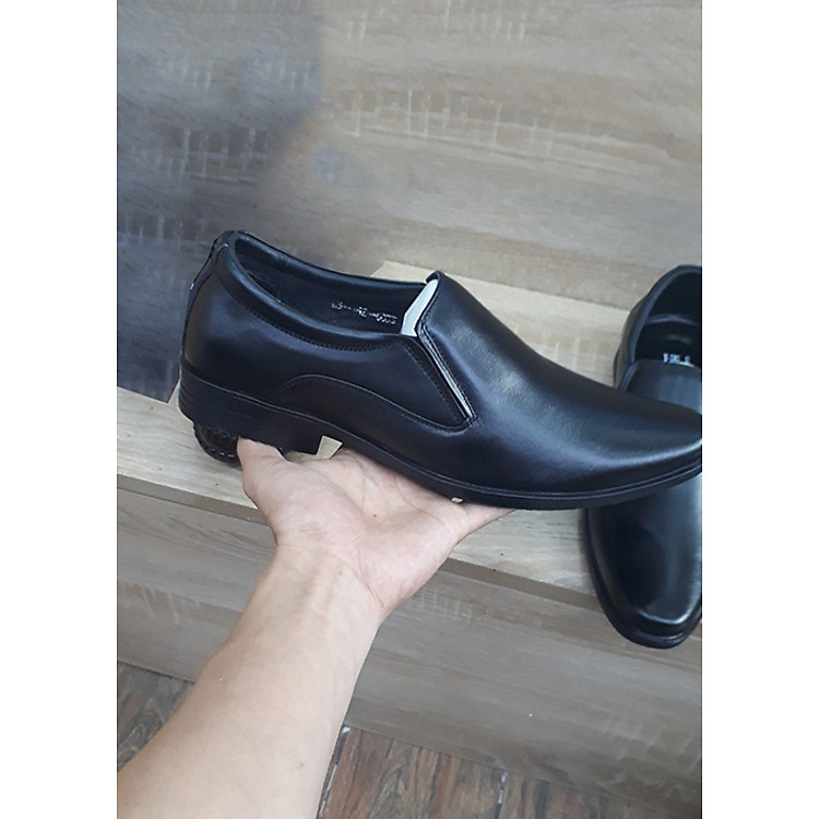 Giày Da Bò Đế Cao Su H15