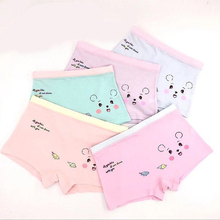 Set 10 quần sịp in họa tiết cho bé BICHHA4694 màu ngẫu nhiên