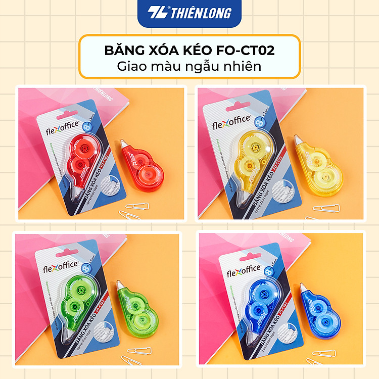 Bút xóa kéo FlexOffice FO-CT02 - Ảnh 7
