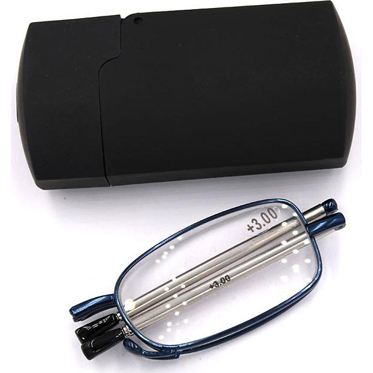 Kính gập 868 màu xanh tròng lão 3 độ