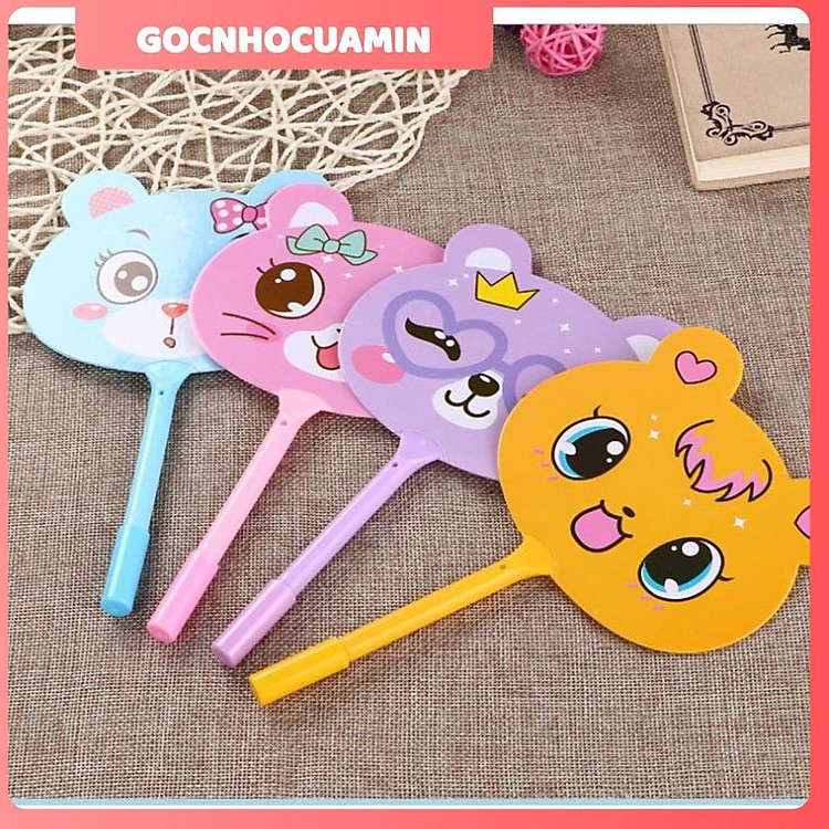Bút quạt mèo hoạt hình cute, đáng yêu