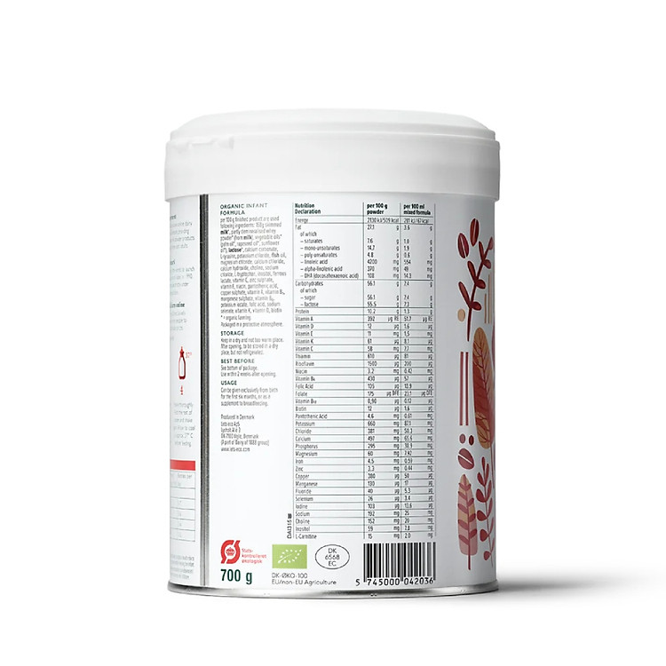 Sữa công thức hữu cơ Let's Eco 1 - Hình ảnh 4