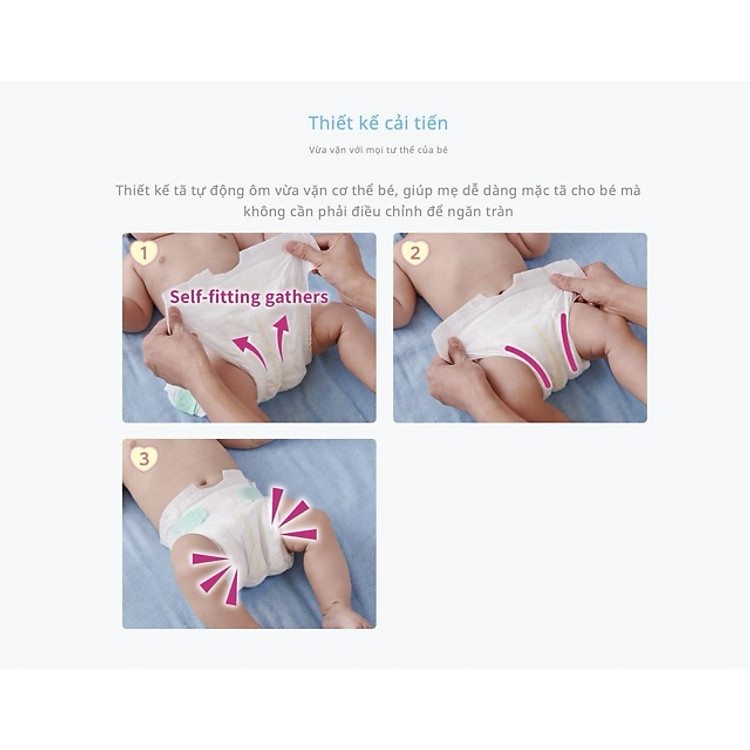Tã dán Moony cao cấp L54 - Bae Baby Chính hãng Tiết kiệm - Hình ảnh 4