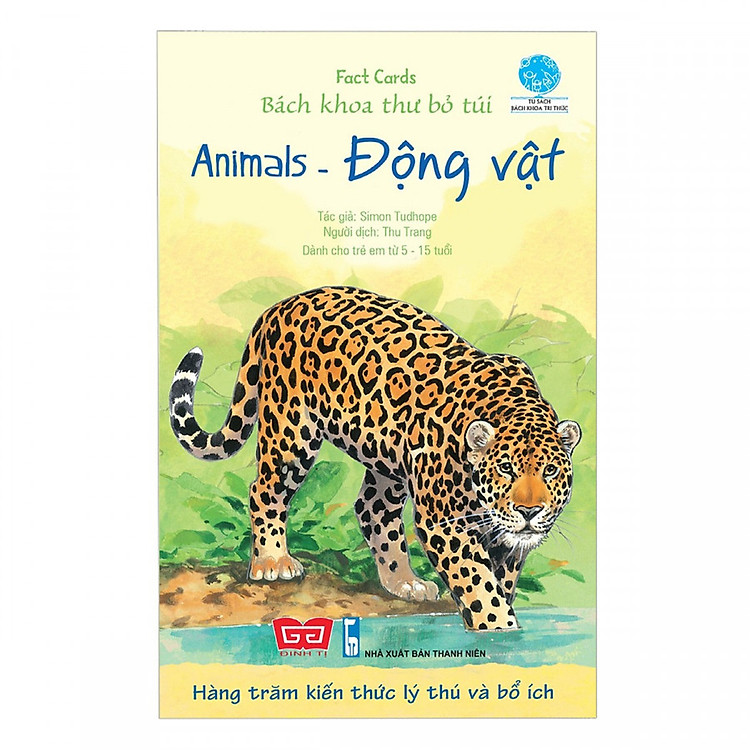 Sách Fact Cards - Bách Khoa Thư Bỏ Túi - Animals - Động Vật