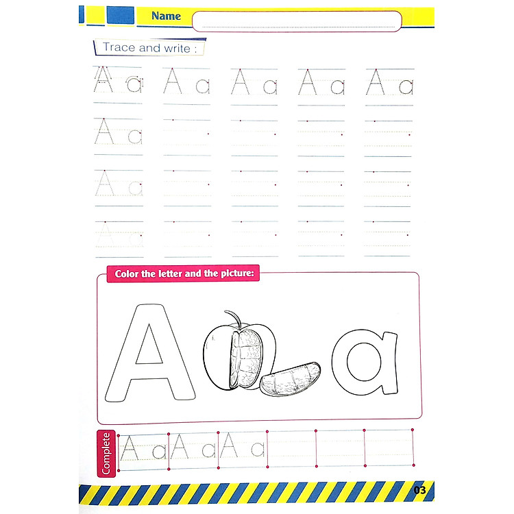 Vở Tập Viết Tiếng Anh Cho Bé - Tập 1 - Ảnh 3