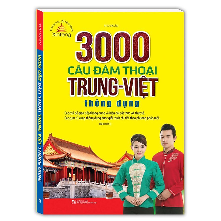 Mua tại Newshop: 3000 Câu Đàm Thoại Trung-Việt Thông Dụng