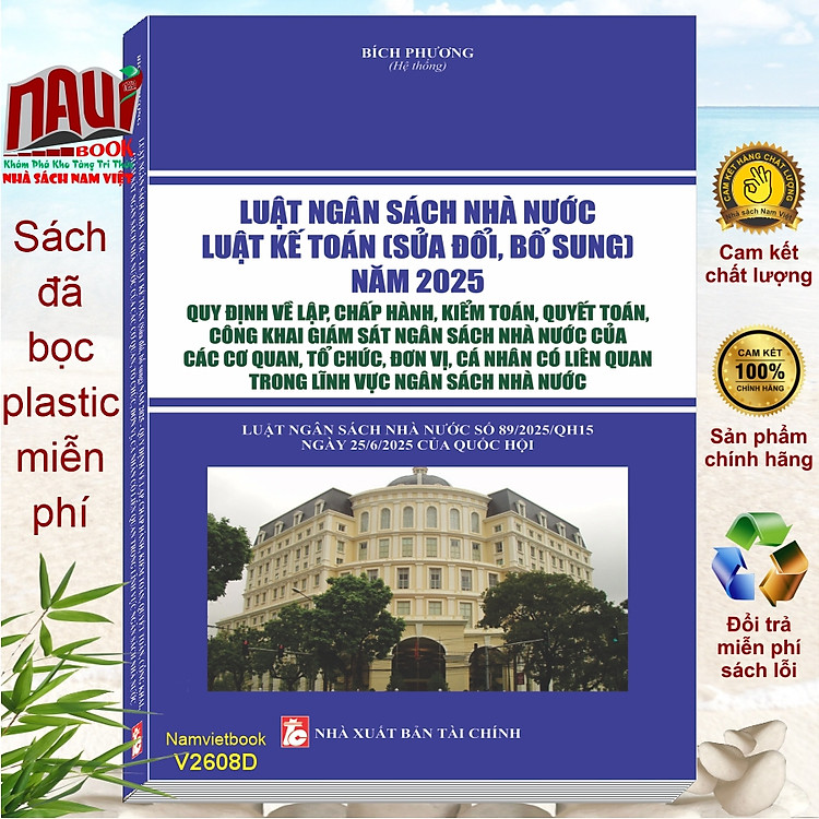 Luật Ngân Sách Nhà Nước năm 2025, Luật Kế Toán sửa đổi, bổ sung (V2608D)