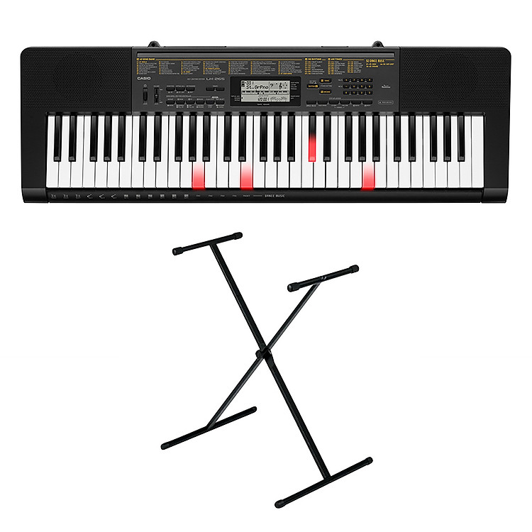 Bộ Đàn Organ Casio Phím Sáng LK-265 Kèm AD Giá Nhạc Và Chân