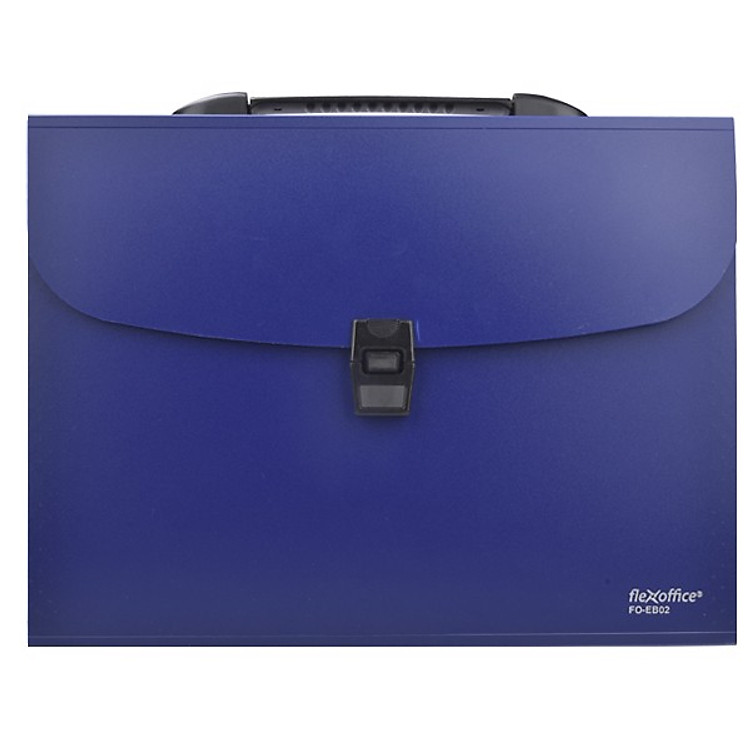 Cặp 12 ngăn Flexoffice FO-EB02 (Màu xanh đậm) - Ảnh 2