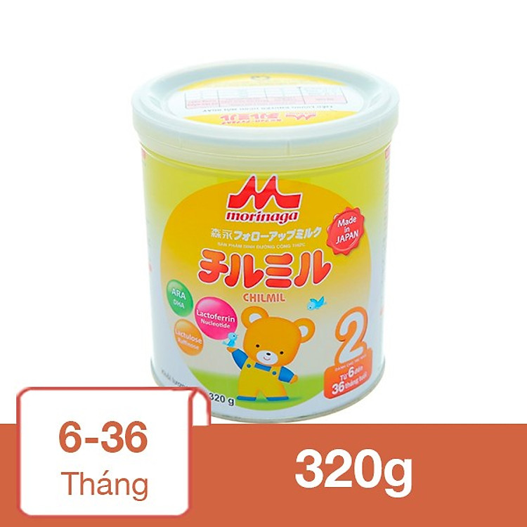 Mua Sữa Morinaga Số 2 - Chilmil 320g Uy tín Giá rẻ - Hình ảnh 2