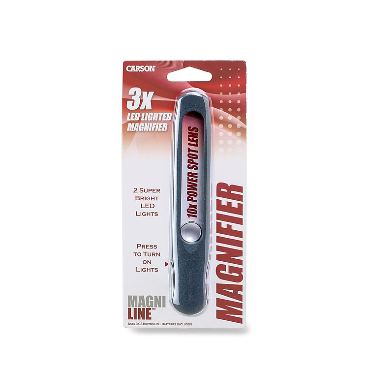 Kính Lúp Carson MagniLine MT-25 (3x/10x) có đèn