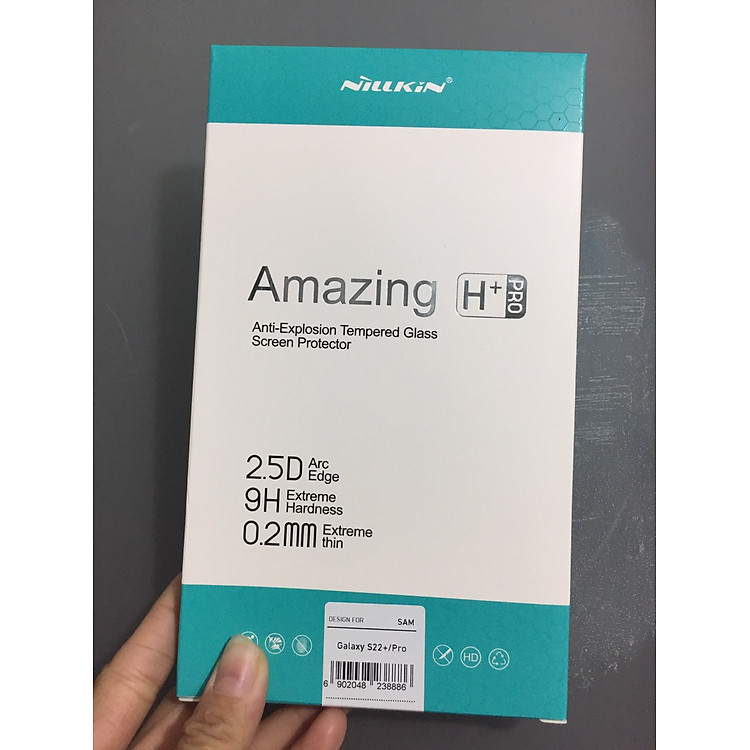 Cường lực full màn hình cho Samsung S22 Series Nillkin Amazing + PRO 0.2mm- Hàng chính hãng