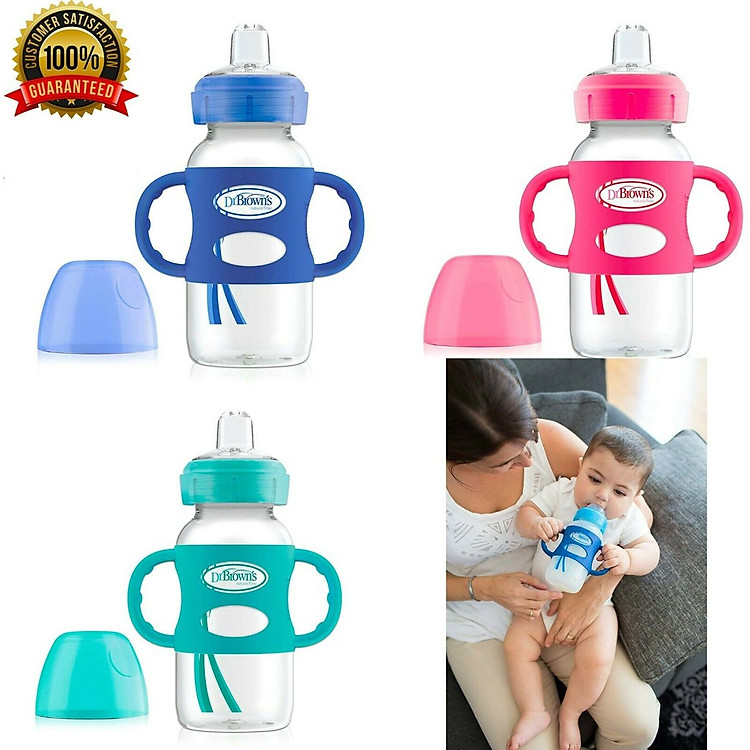 Bình sữa Dr Brown's 270ml - Xanh dương Uy tín Giá tốt - Hình ảnh 4
