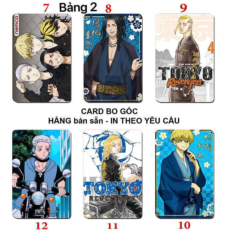 Card bo góc Tokyo Revengers (6 ảnh) - Ảnh 7