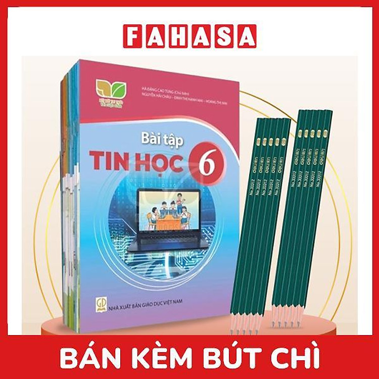 Sách Giáo Khoa Bộ Lớp 6 - Kết Nối - Sách Bài Tập (Bộ 12 Cuốn) (Không Sử) (Chuẩn) - Kèm 10 Bút Chì