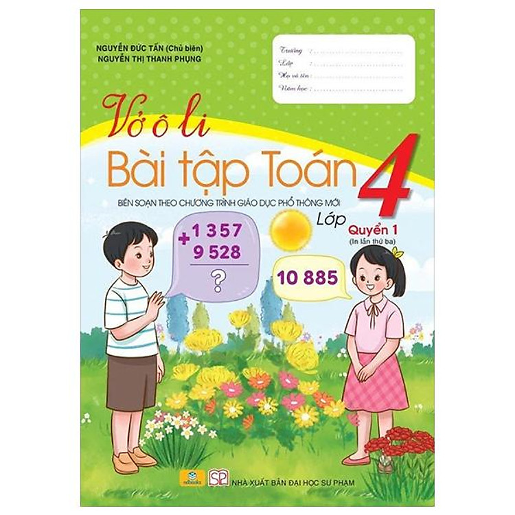 Vở Ô Li Bài Tập Toán 4 - Quyển 1 - Ảnh 2