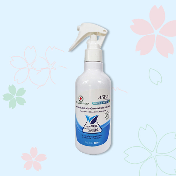 Bình Xịt kháng khuẩn, Khử Mùi Dành Cho Gia Đình_ Asfa Home Fresh 250m