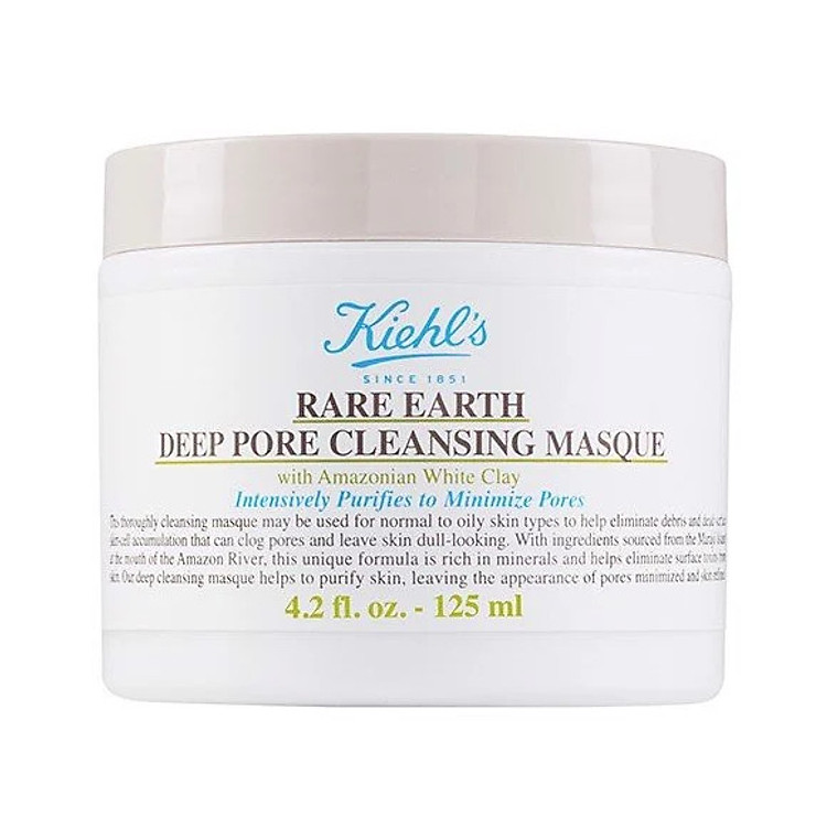 Mặt nạ đất sét Kiehls Rare Earth Deep Pore Cleansing Masque 125ml