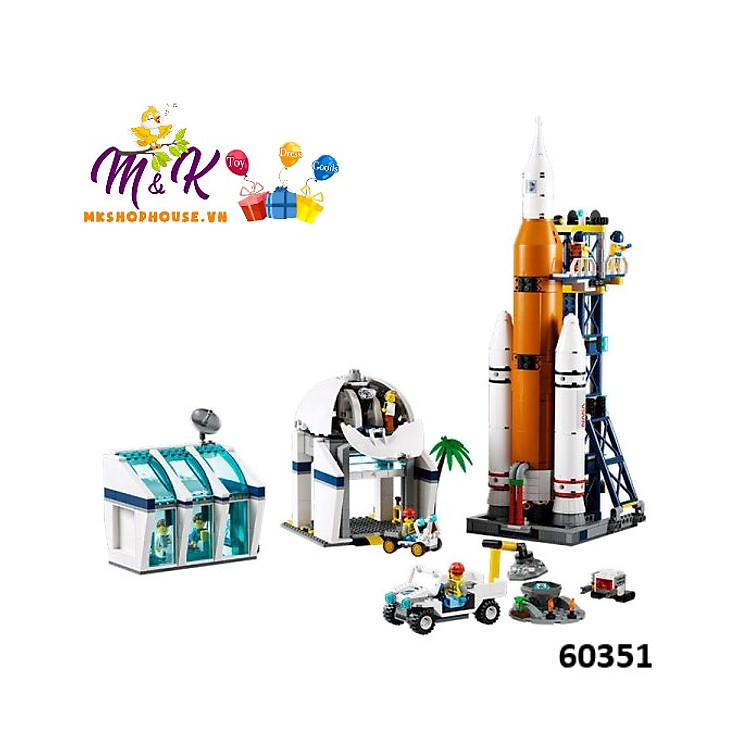 LEGO CITY Trạm Phóng Tên Lửa NASA Chính hãng Giá rẻ - Hình ảnh 3