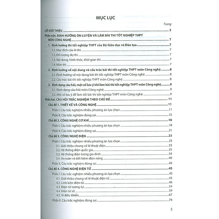 Ôn Luyện Trắc Nghiệm Thi Tốt Nghiệp Trung Học Phổ Thông (năm 2025) Môn Công Nghệ - Ảnh 3