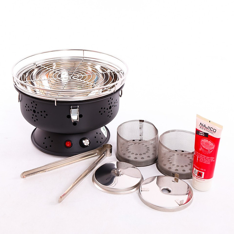 Bếp nướng than hoa Najico BN300 Hàng Chính Hãng Giao Mầu Ngẫu Nhiên