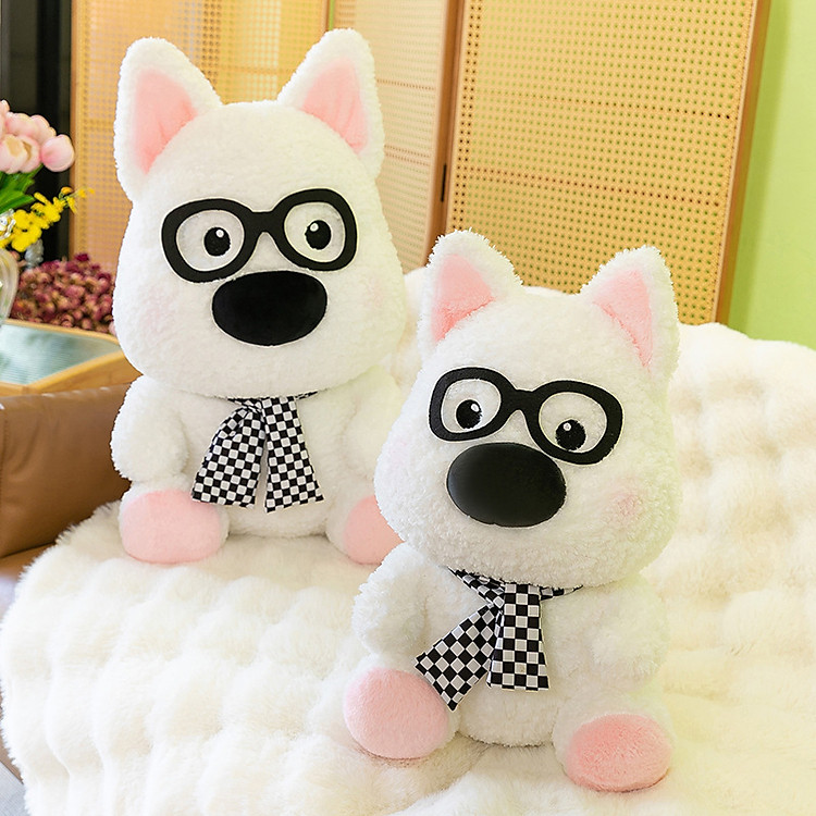 Mua tại MyKingdom: Gấu bông chó kính cute 25cm - Ngập tràn khuyến mãi
