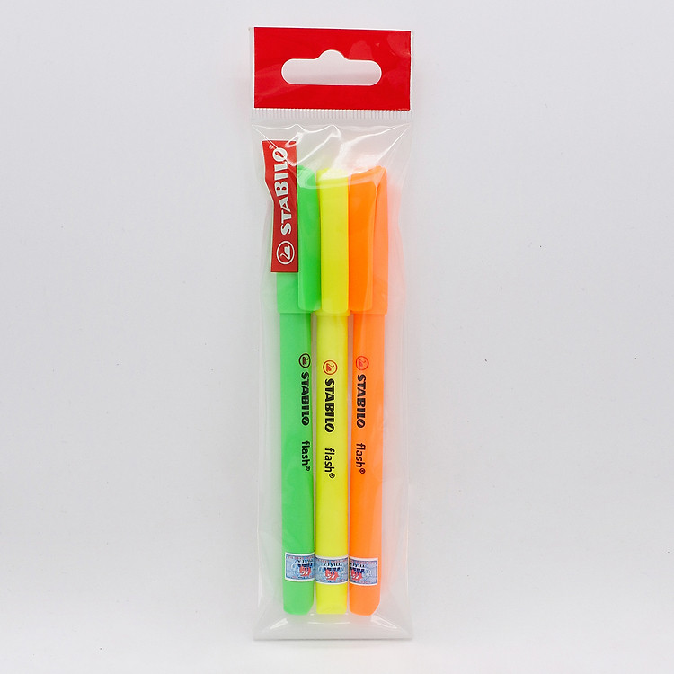 Bộ Bút Dạ Quang STABILO FLASH (5 chiếc)