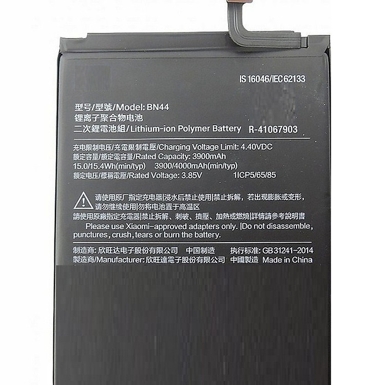 Pin thay thế cho Xiaomi Redmi 5 Plus / BN44 dung lượng 4000mAh