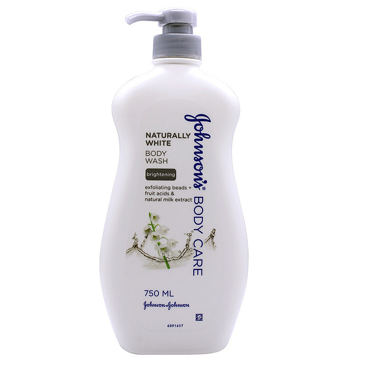 Sữa Tắm Dưỡng Trắng Tự Nhiên Johnson’s Dành Cho Người Lớn (750ml) - 9556006061701