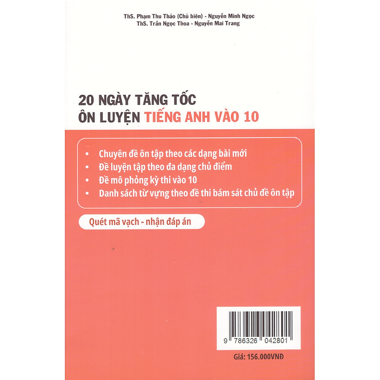 20 Ngày Tăng Tốc - Ôn Luyện Tiếng Anh Vào 10 (Tập 2) - Ảnh 2