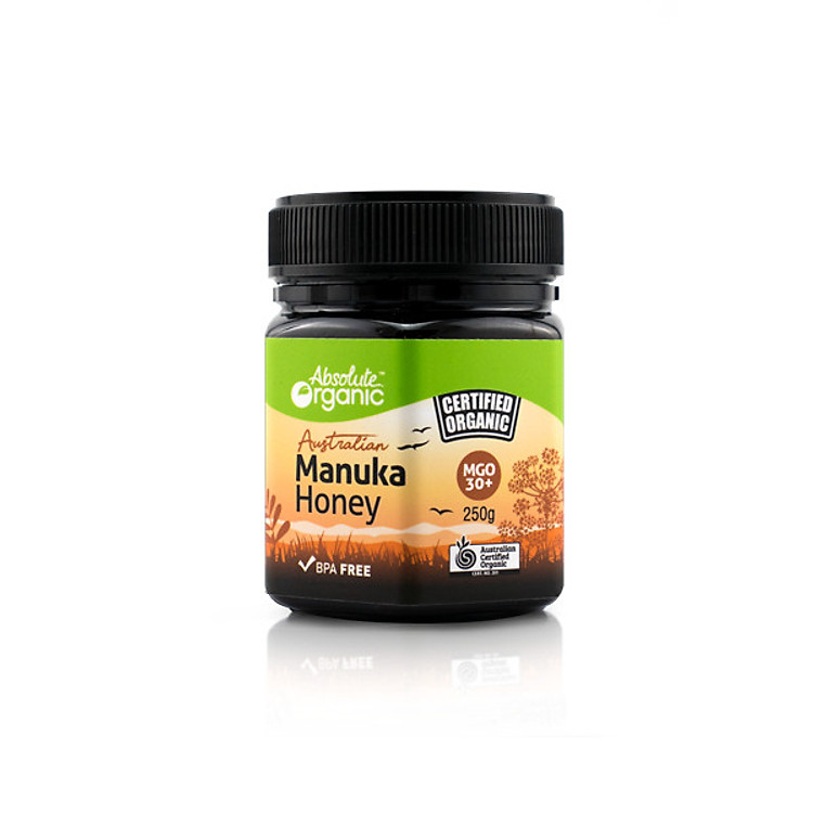 Mật ong hoa Manuka Absolute Organic Australian Manuka Honey MGO 30+ ( 250g ) - Nhập khẩu Australia