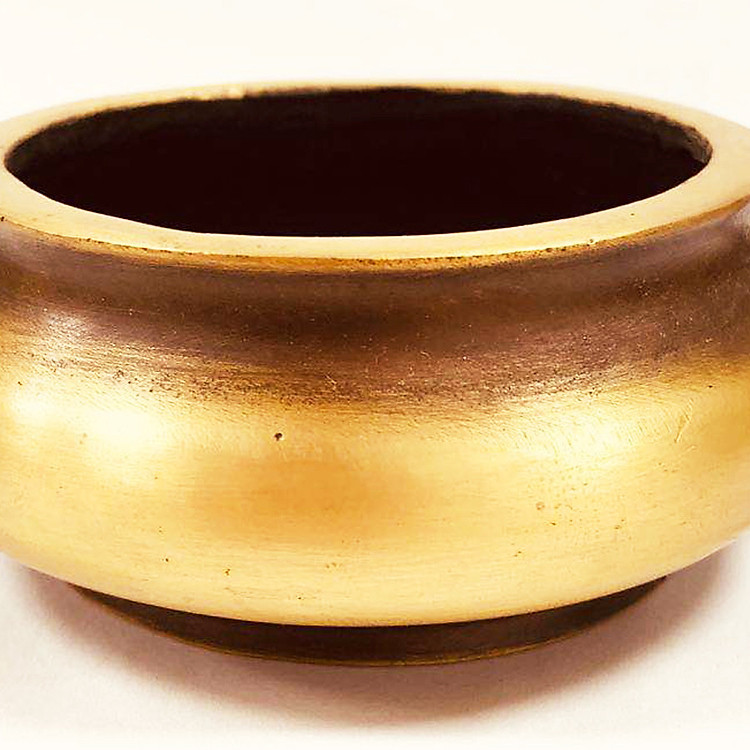 Lư/Bát hương đồng Cầu tài Chuyển vận mini