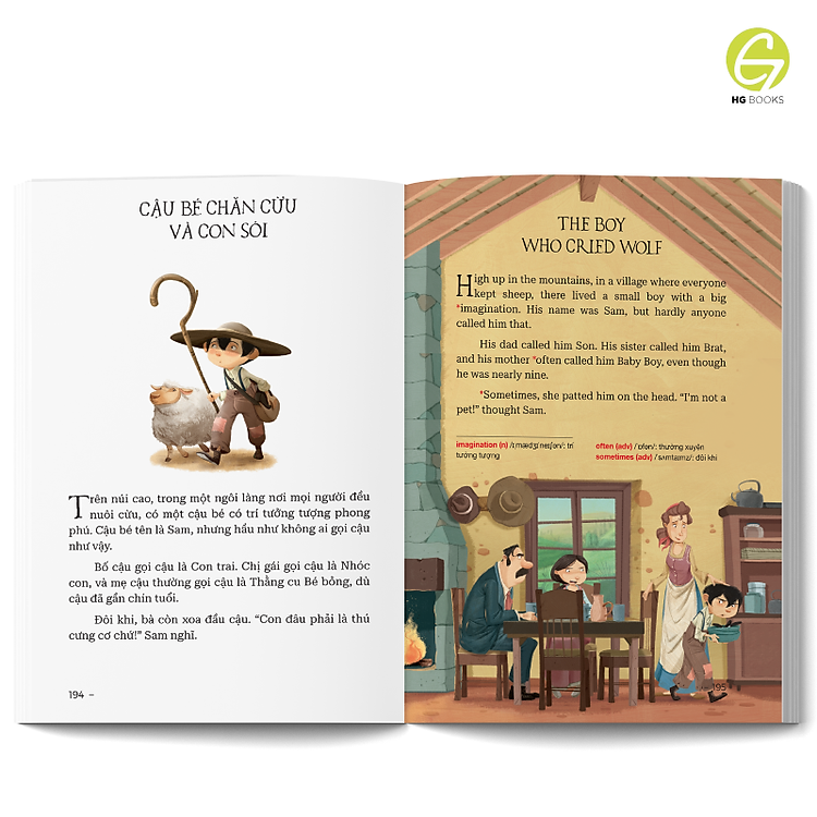 Song Ngữ - 10 Phút Đọc Truyện Trước Giờ Đi Ngủ: Truyện Dân Gian Giúp Bé Gieo Mầm Tính Cách Tốt - Ảnh 6