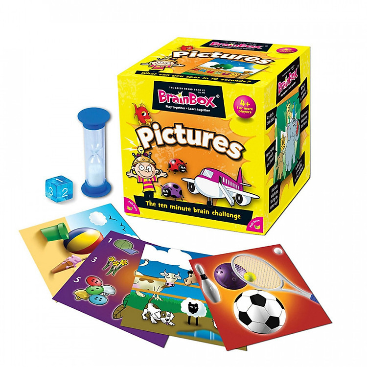 Bộ đồ chơi giúp ghi nhớ học tiếng anh Brain box Picture - 90010