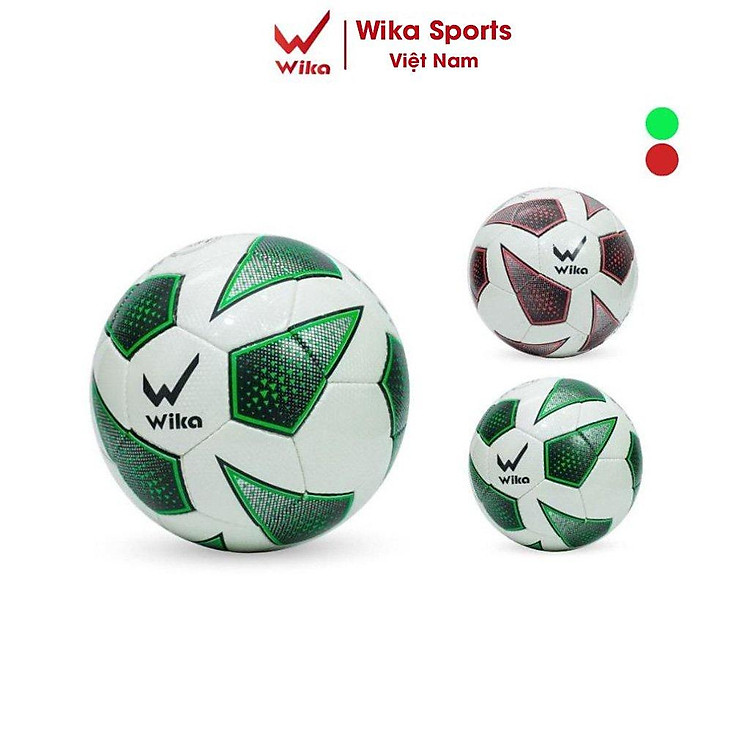 Free Ship - Quả Bóng Đá WIKA Catona Chính Hãng Thiết Kế Chuẩn 4 Lớp Cơ Bản, Khâu Thủ Công Đạt Chuẩn FIFA.