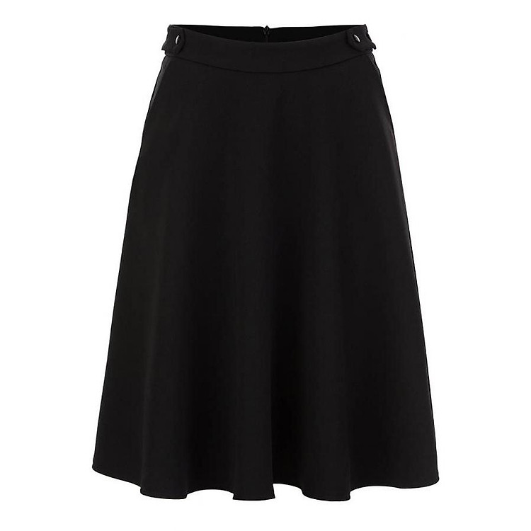 Chân váy xòe phối túi hana