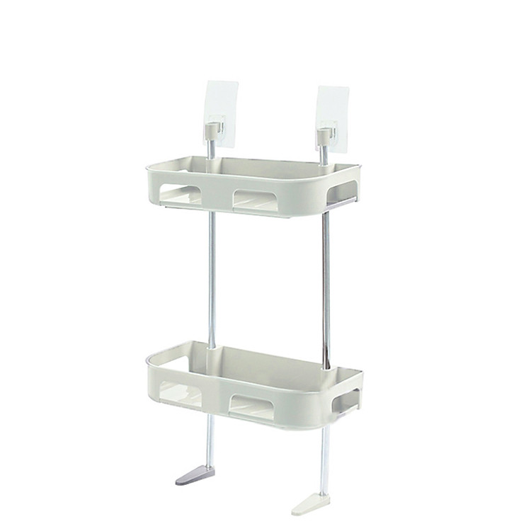 Kệ nhà tắm 2 tầng đa năng hít chân không