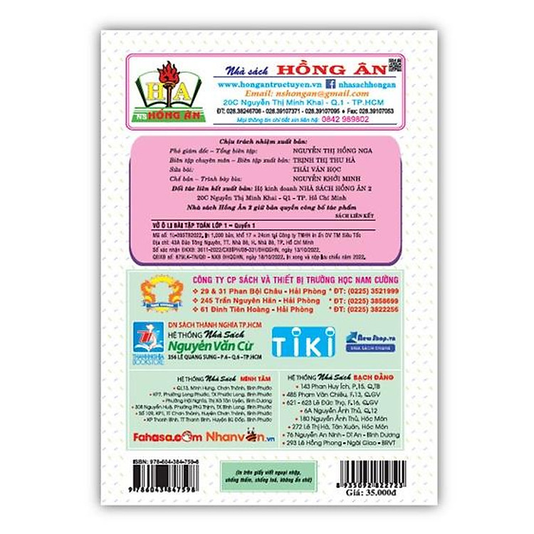 Vở Ô Li Bài Tập Toán Lớp 1 Quyển 1 - Ảnh 2