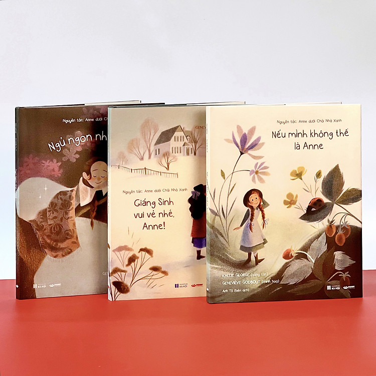 Bộ sách - Anne tóc đỏ - Sách tranh (nguyên tác anne dưới chái nhà xanh) - Bìa cứng`