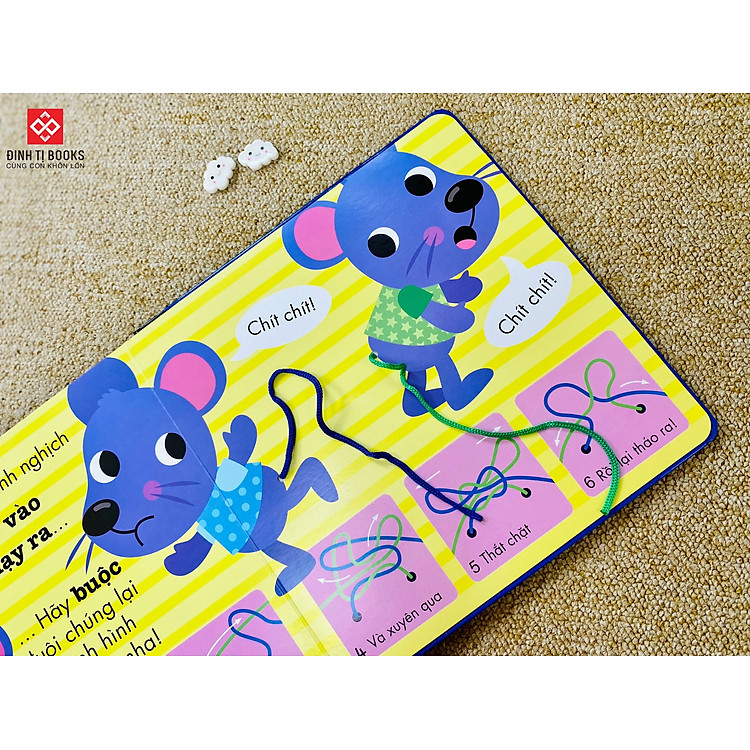 Sách Tương Tác - Kỹ Năng Vận Động Tinh Cho Bé 0 - 6 Tuổi - Ảnh 3