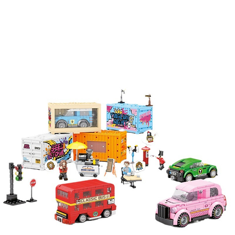 Combo Đồ Chơi Lắp Ráp Đường Phố Chính hãng Tiết kiệm - Hình ảnh 3