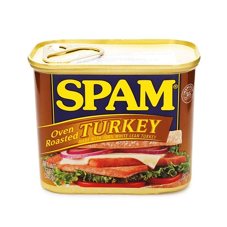 Thịt Hộp Hormel SPAM Turkey 340g (Mỹ)