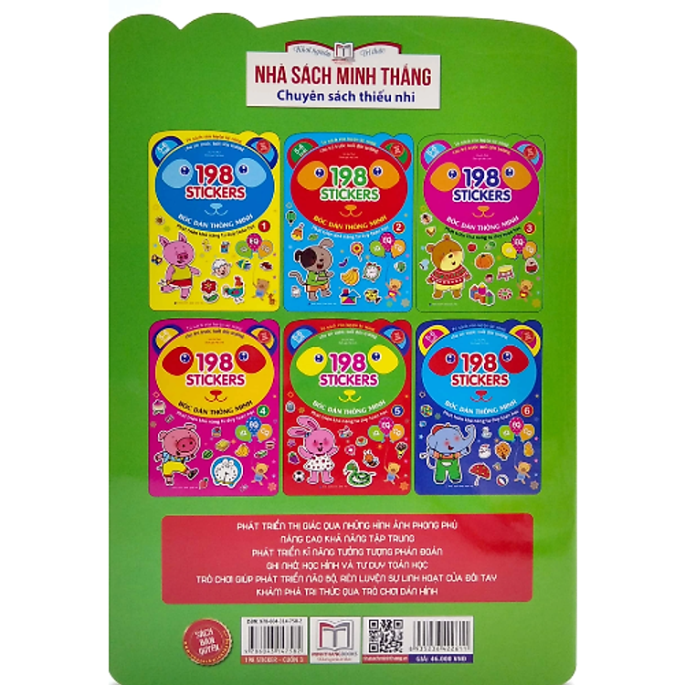 Bóc Dán Hình Thông Minh Phát Triển Khả Năng Tư Duy Toán Học IQ EQ CQ (5-6 Tuổi) (Quyển 3) - Ảnh 5