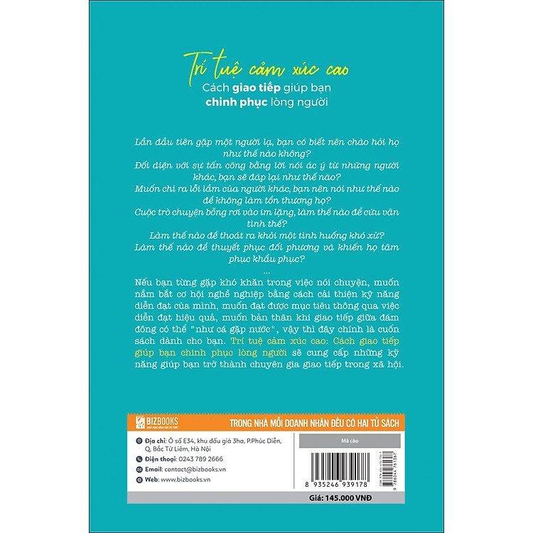 Trí Tuệ Cảm Xúc Cao: Cách Giao Tiếp Giúp Bạn Chinh Phục Lòng Người - Ảnh 2