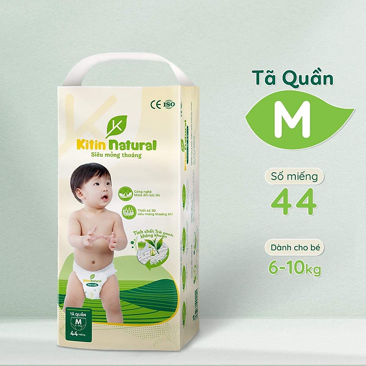 Tìm mua tại Avakids:Tã quần Kitin Natural size M44, tràn ngập Khuyến mãi, Ưu đãi
